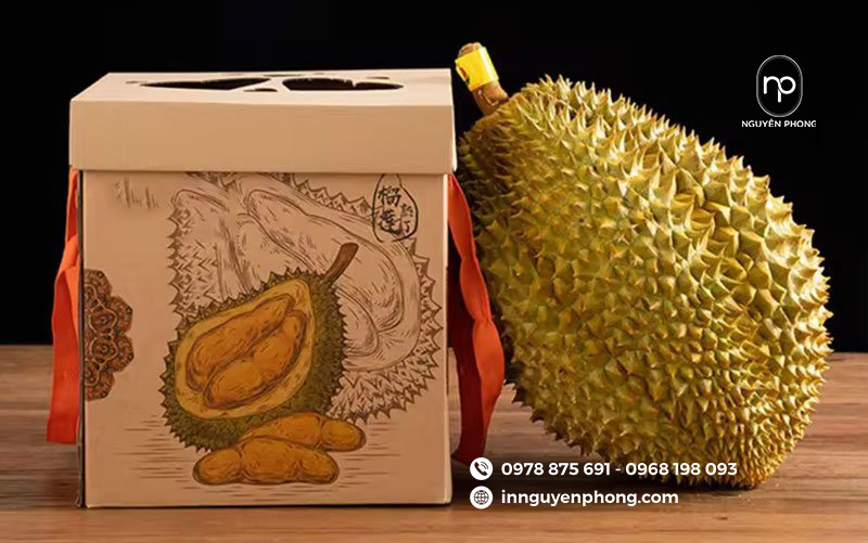 Hộp bồi giấy Kraft đựng sầu
